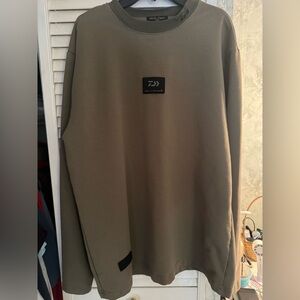 Men's army green Long Sleeve Shirt